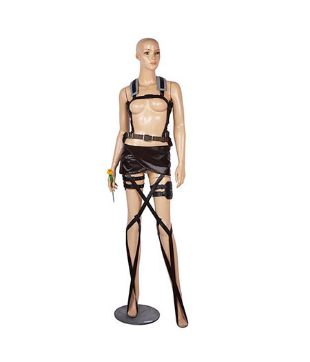 Attack on Titan : Femme Sexy Cosplay Noir Costume Acheter