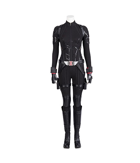 Avengers: Endgame Black Widow Noir Costume De Combat Cosplay