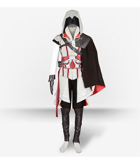 Ezio Auditore Ensemble Complet Costume Cosplay Assassin's Creed